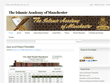 Tablet Screenshot of islamicacademy.eu